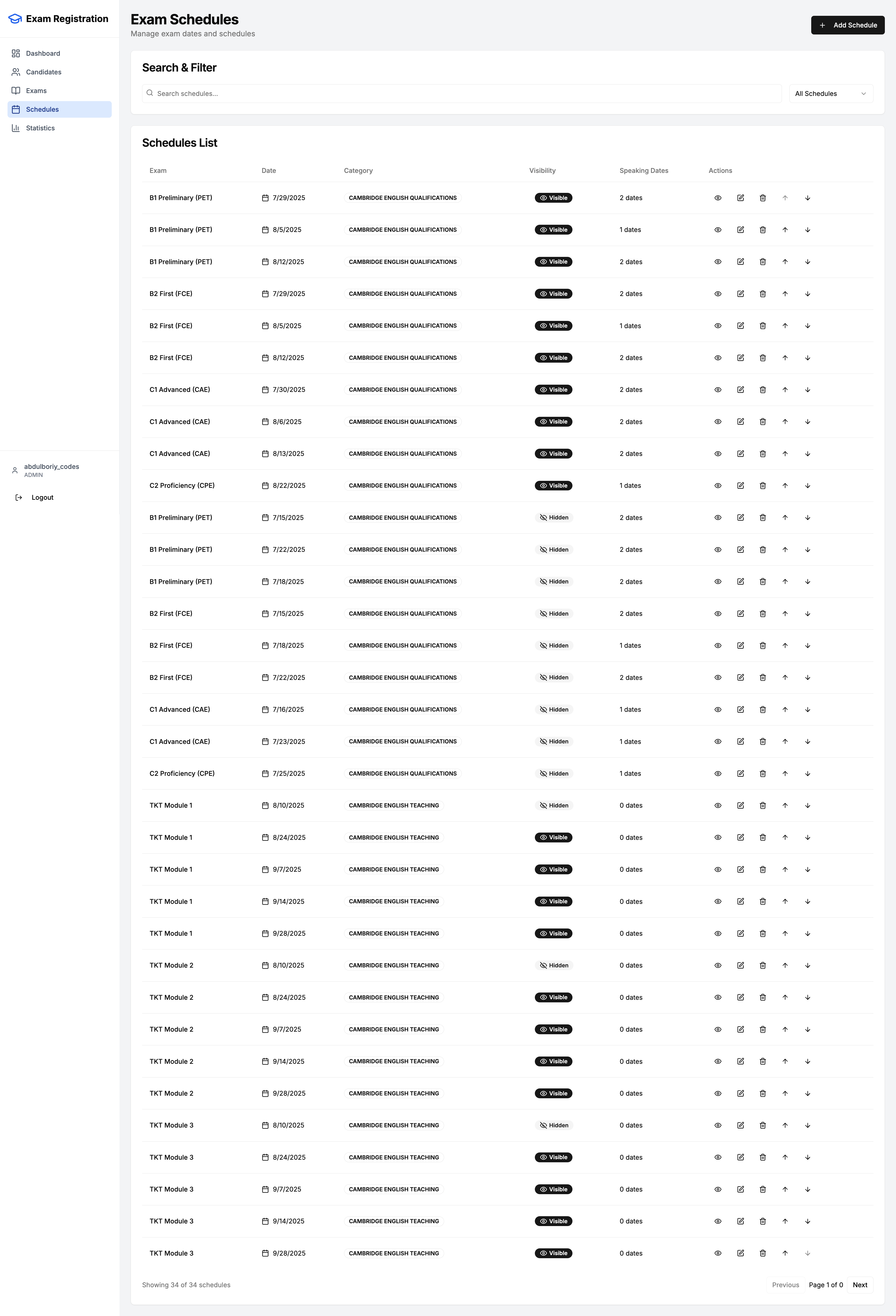 CRM Exam Registration image 5